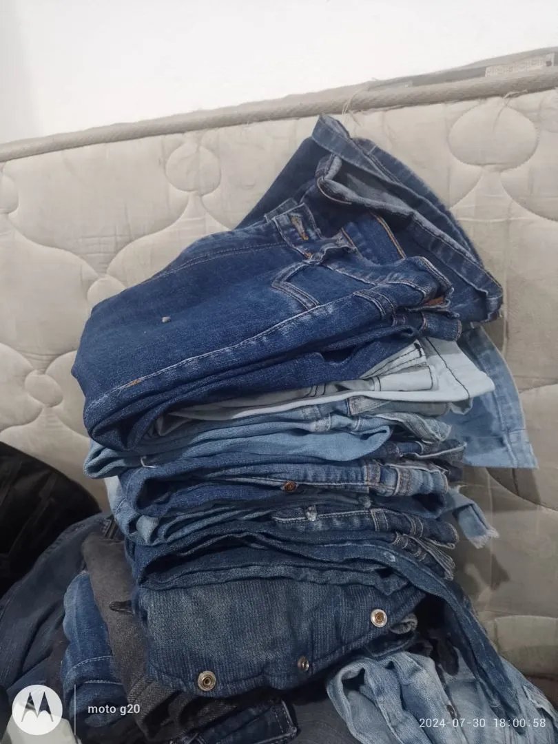 Calças jeans feminina