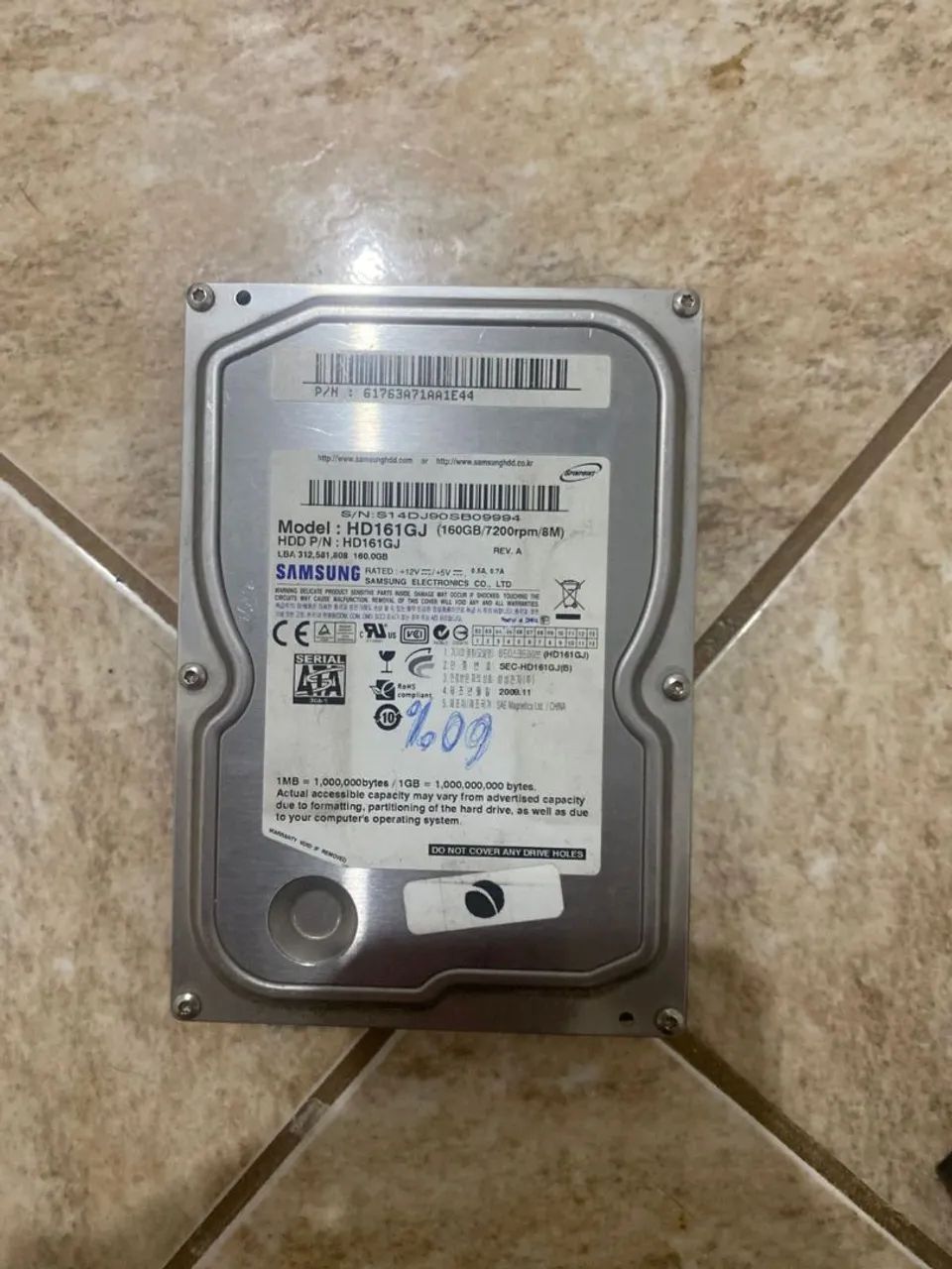 HD 160 GB DA SAMSUNG64739264148866120