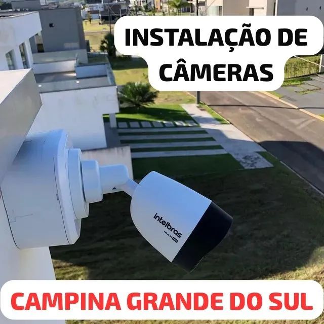 INSTALAÇÃO DE CÂMERAS - CAMPINA GRANDE DO SUL