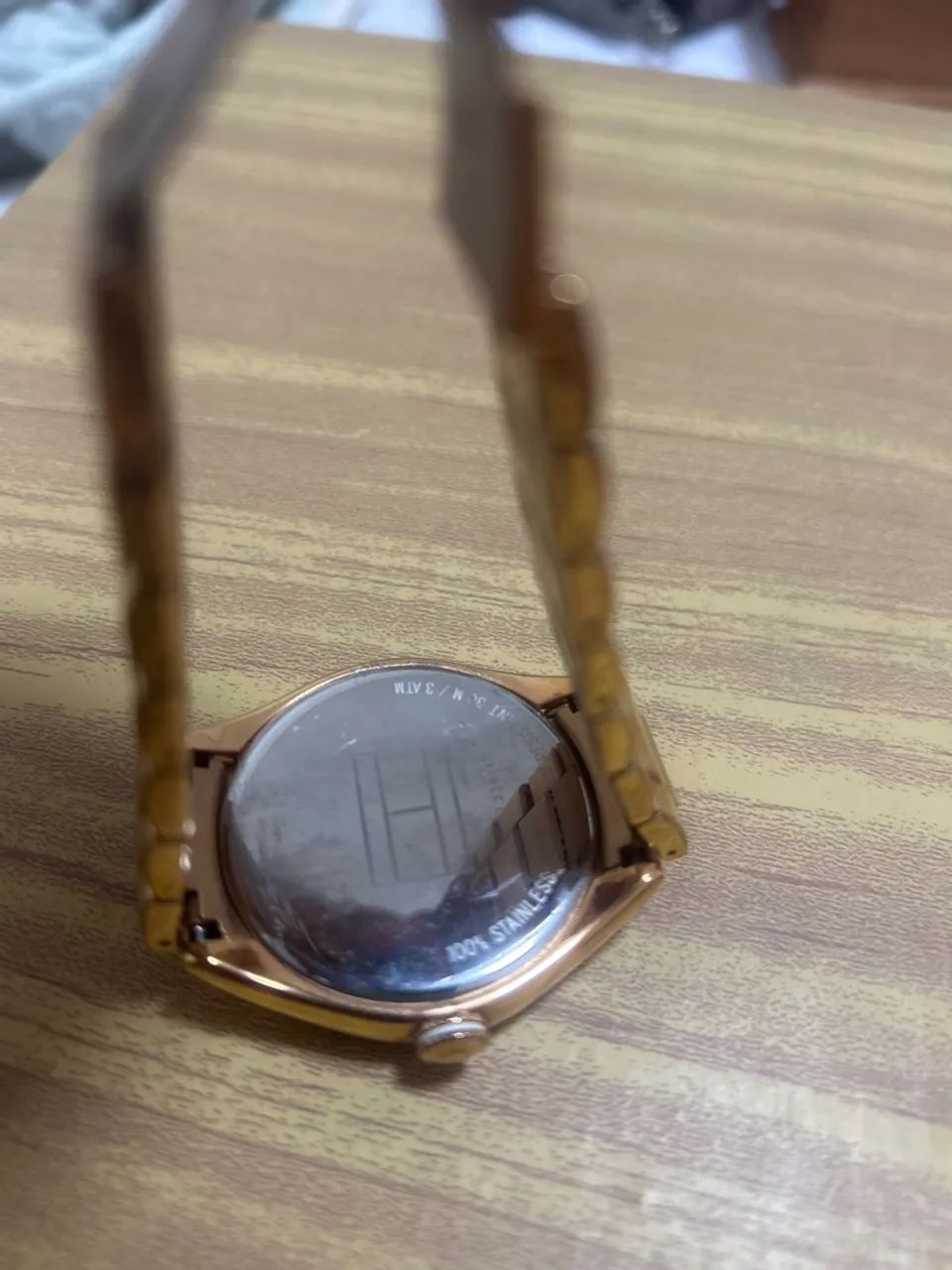 Relógio Tommy Hilfiger Rosê/Dourado - Foto 4