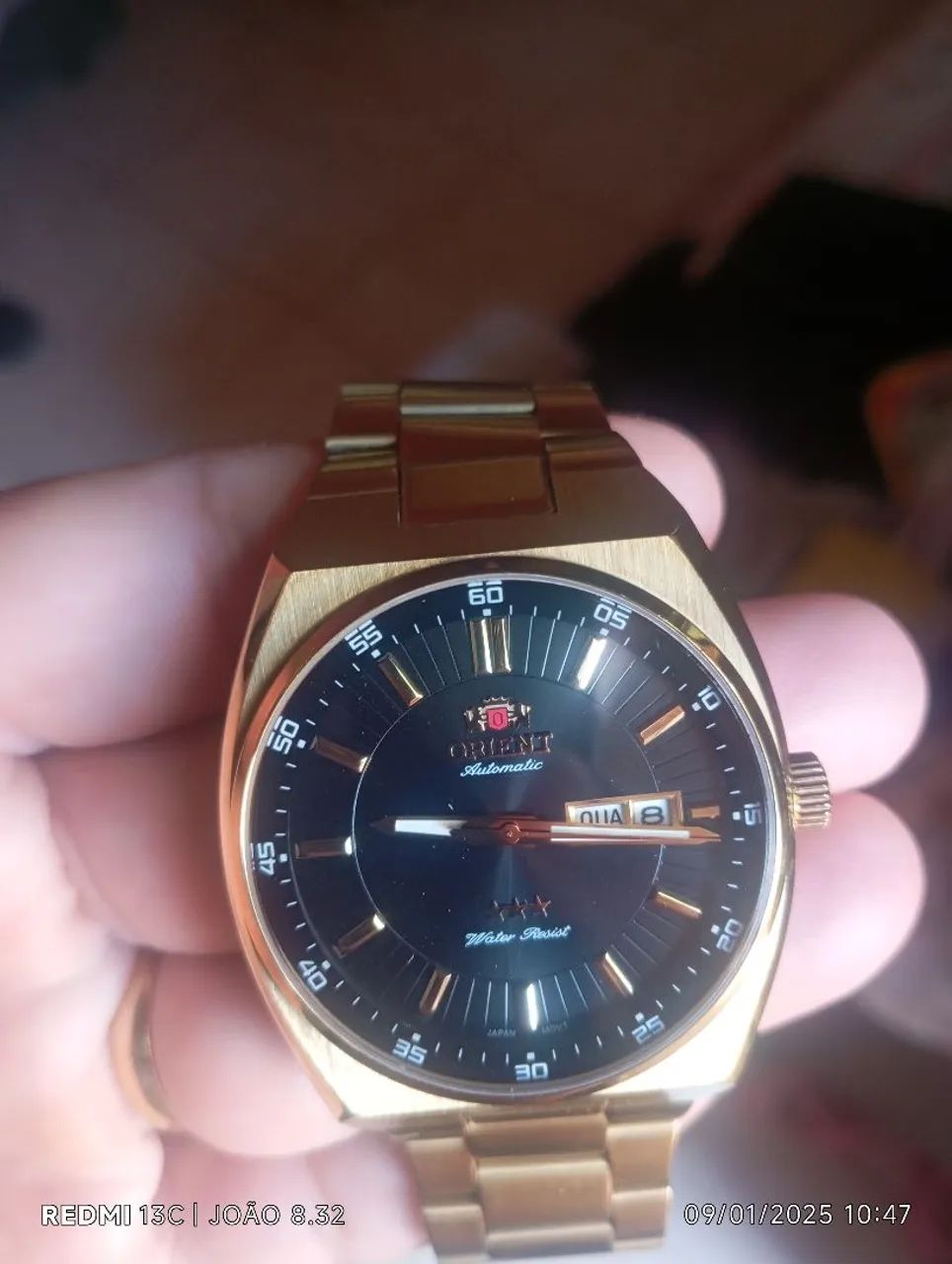 Relógio Orient Automático Dourado