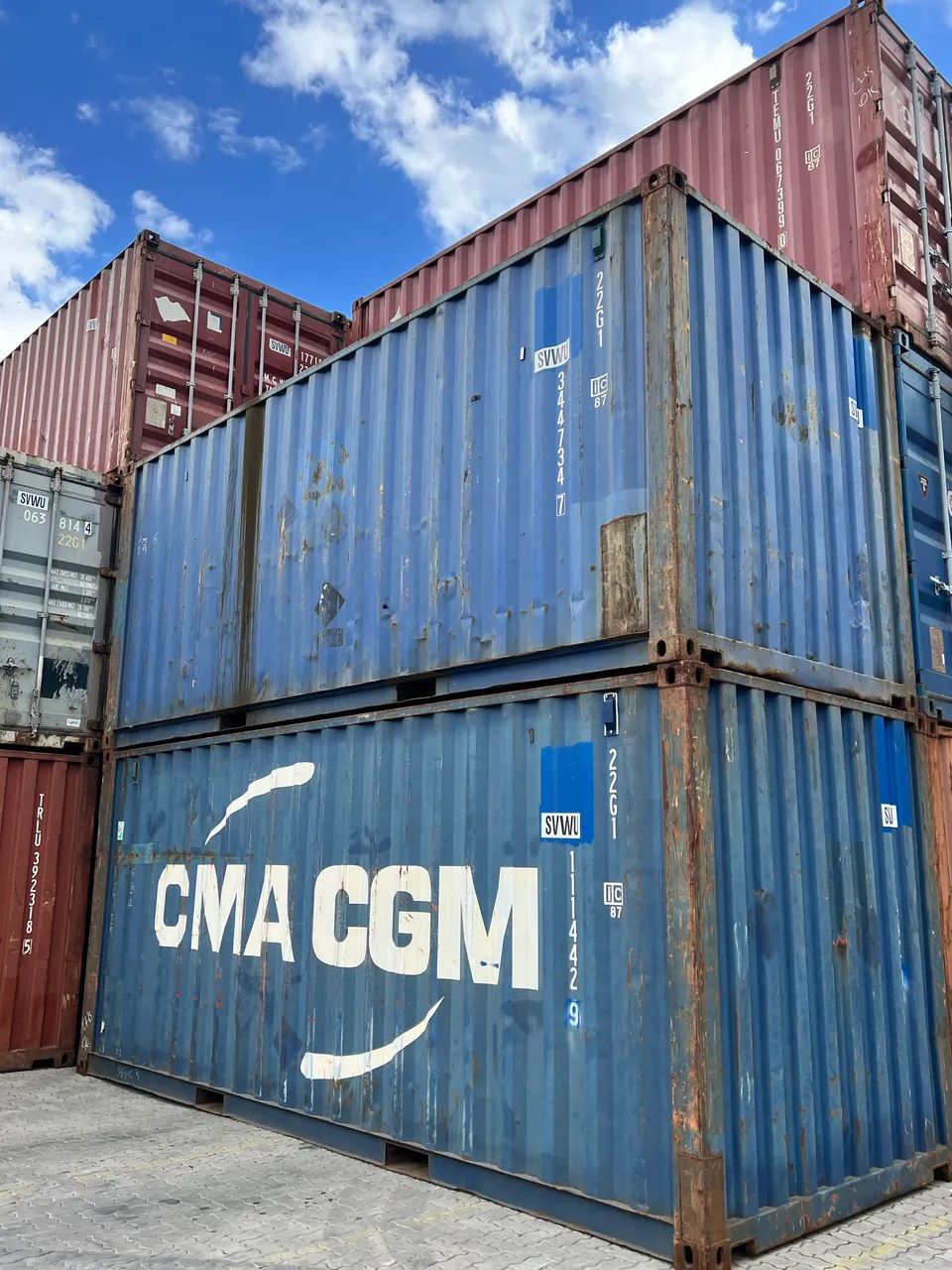 Container de 20 pés dry, usado - Foto 3