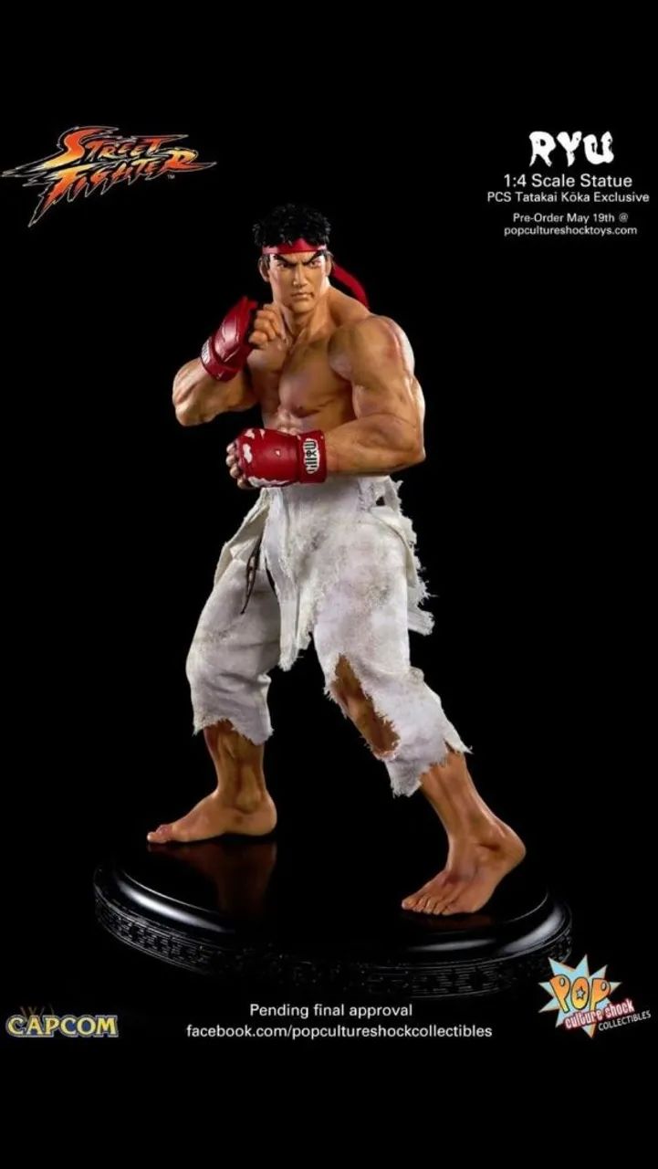 Ryu Battle Damaged PCS Street Fighter - Foto 2