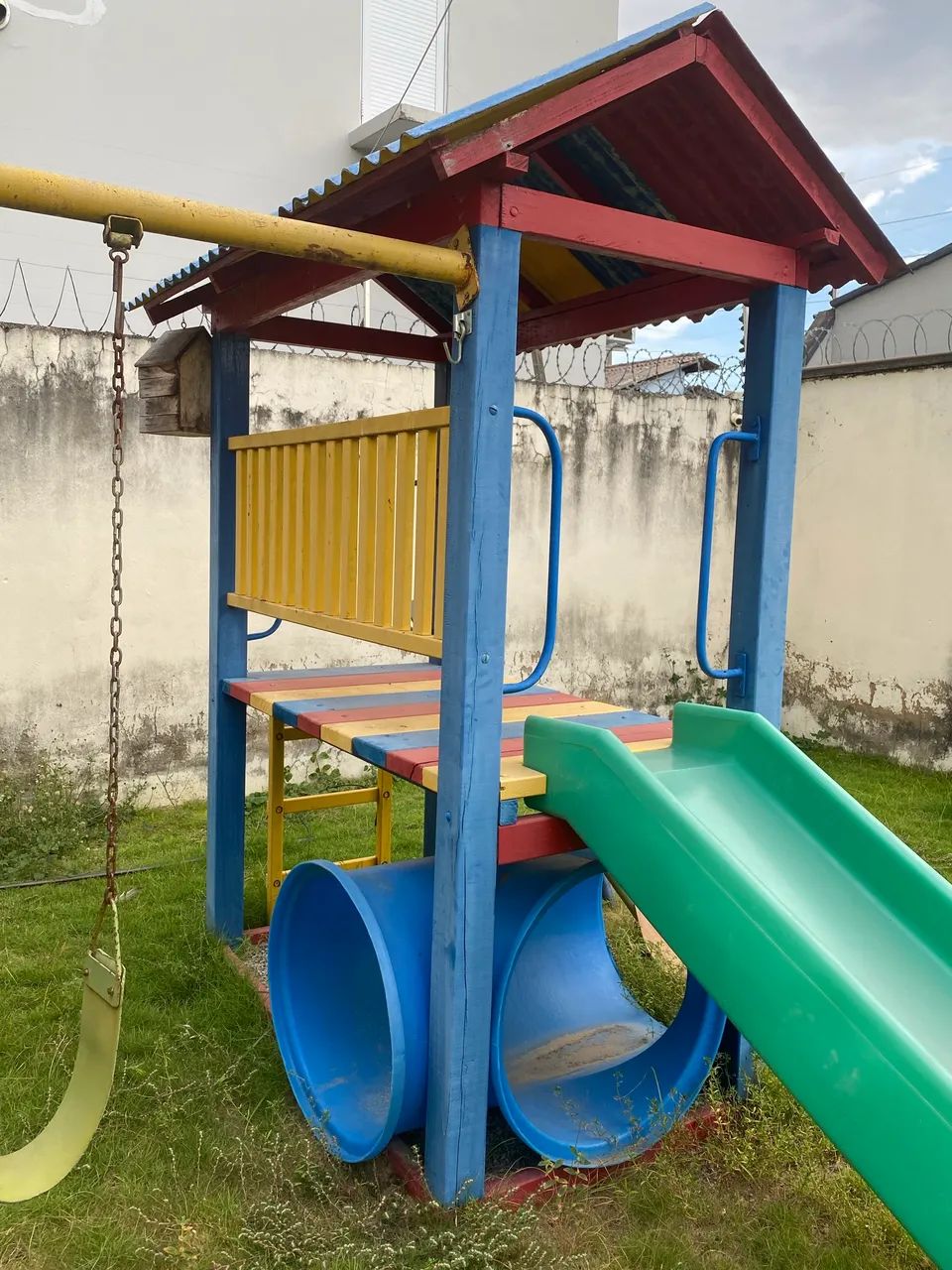 Parquinho de madeira - Foto 4