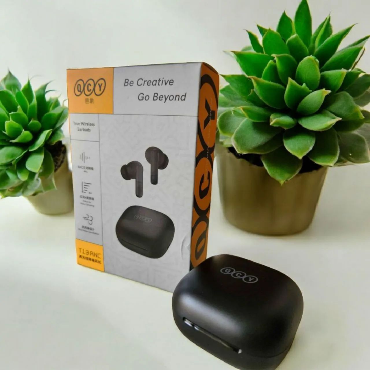 Fones de Ouvido Bluetooth QCY T13 ANC Preto /Prata Lacrado Original  - Foto 4