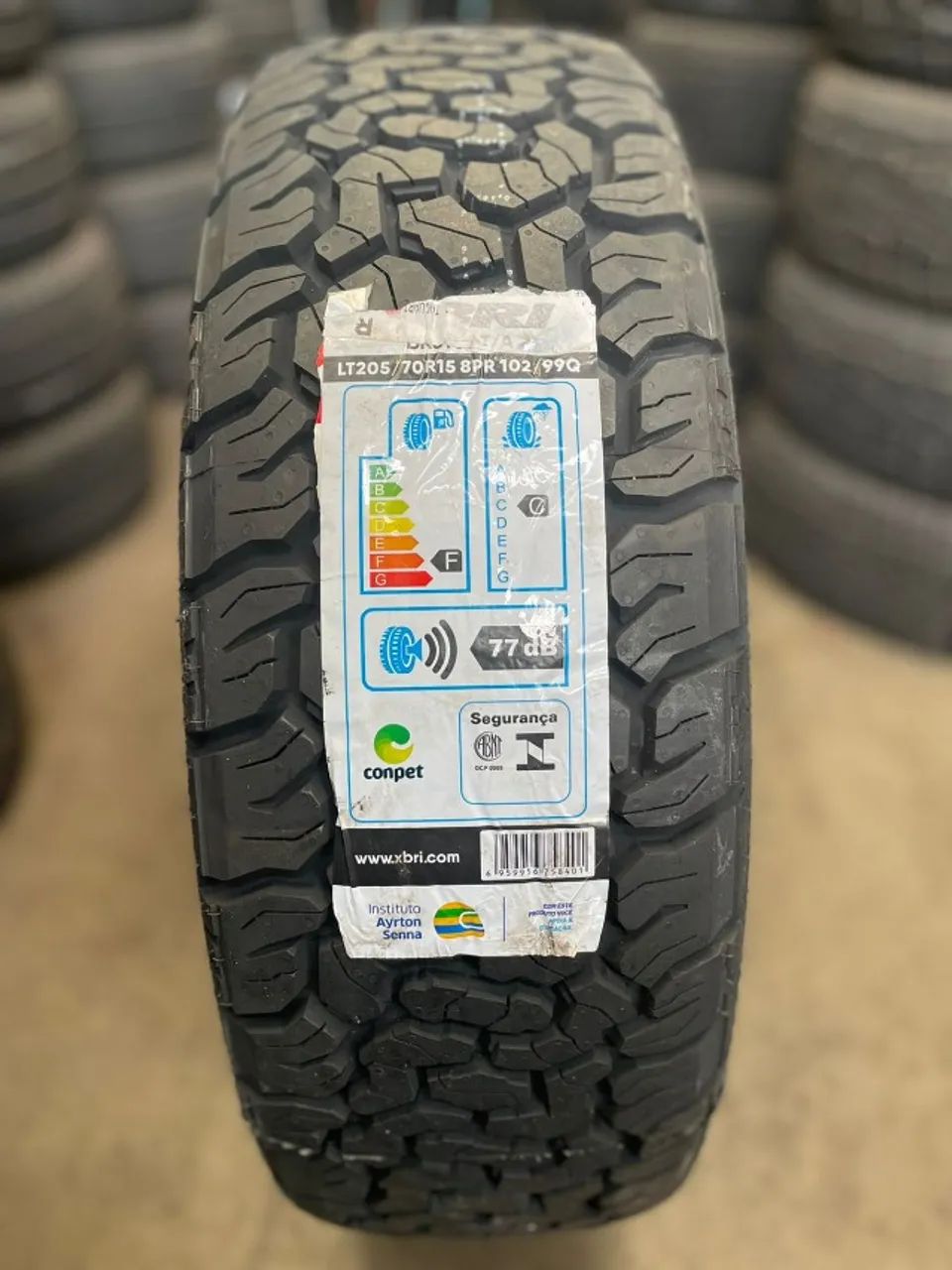 Xbri brutus pneu novo para camionete aro 15 ao 19  - Foto 3