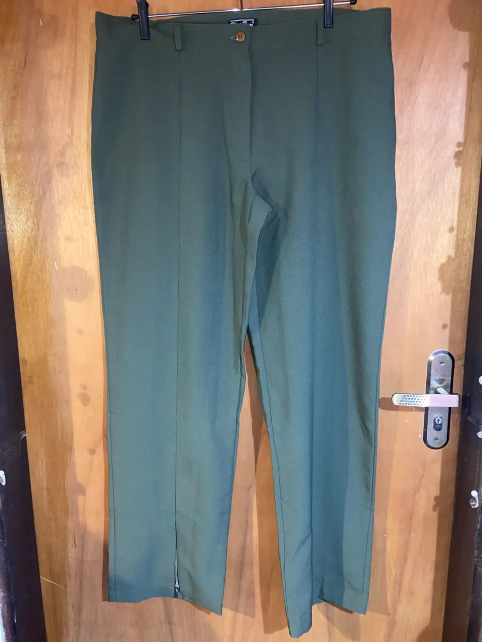 Calça social verde
