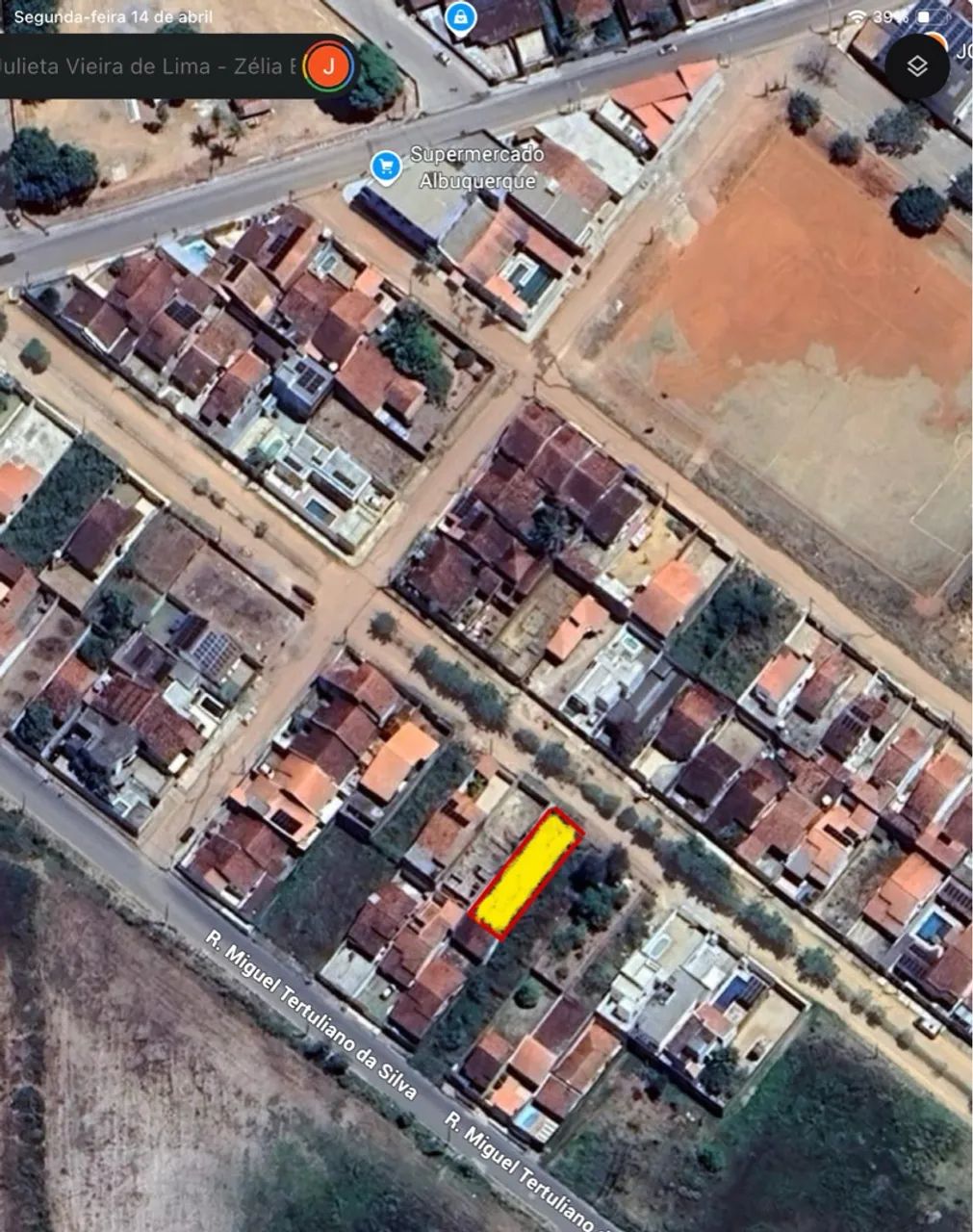 Terreno 9x30 escriturado ZELIA BARBOSA - Foto 2