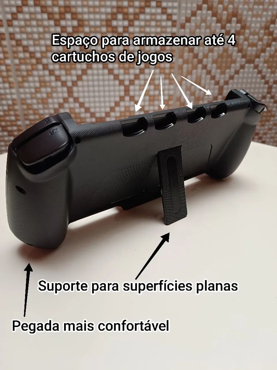 Controle Gamer Saitake STK-7047 para Nintendo Switch Padrão e OLED - Foto 3