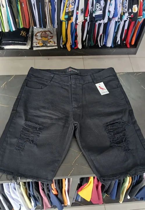 Bermuda jeans masculina  - Foto 5