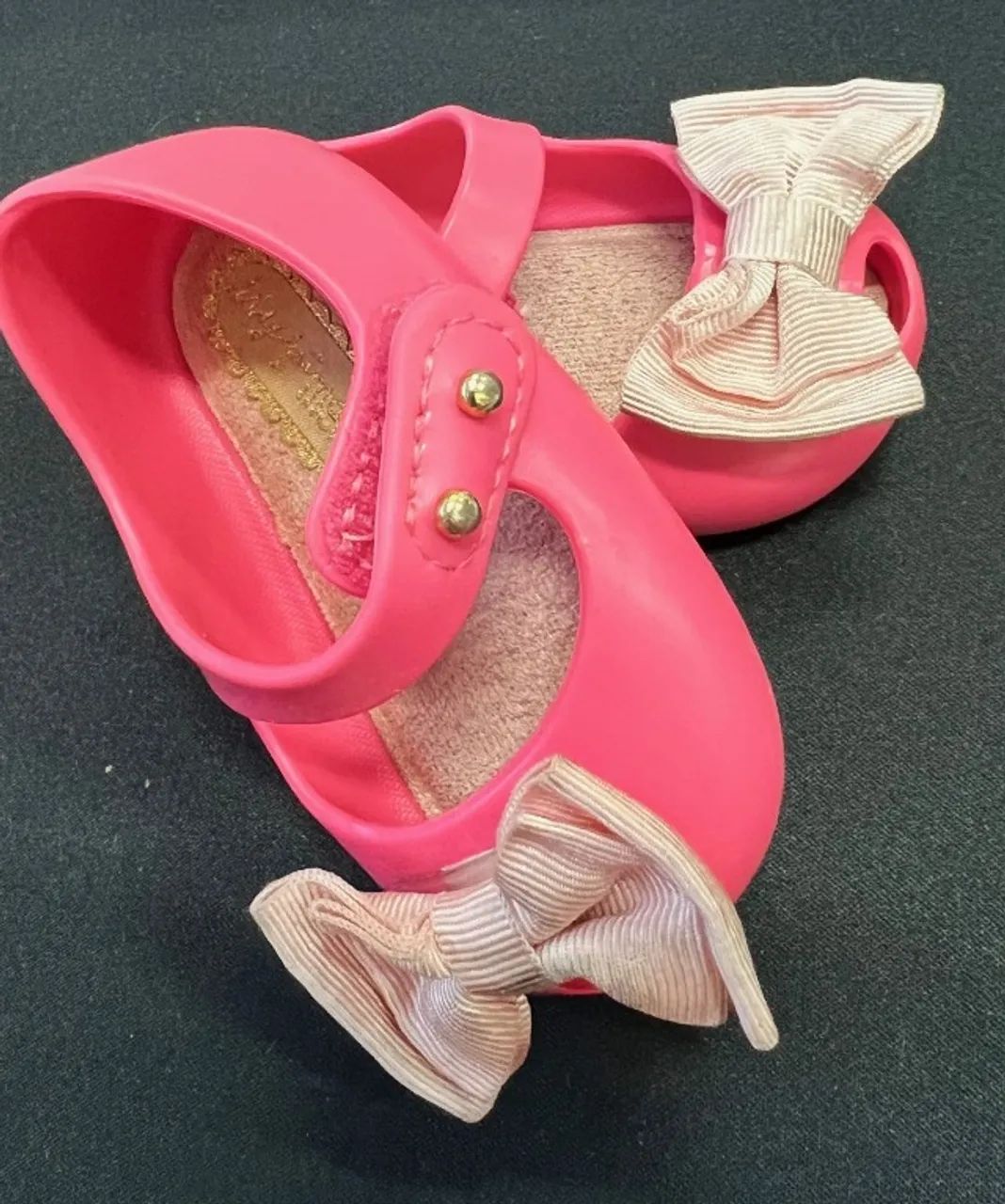 Sandalia Mini Melissa My First Minha Primeira Melissa Baby - Foto 4