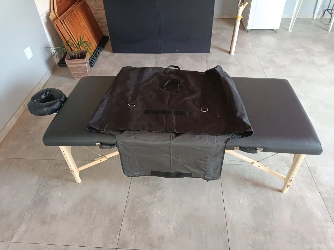 Maca Massagem/Shiatsu Legno Sírius SPA Luxo 80 cm PORTÁTIL, REFORÇADA E ALTURA REGULÁVEL - Foto 5