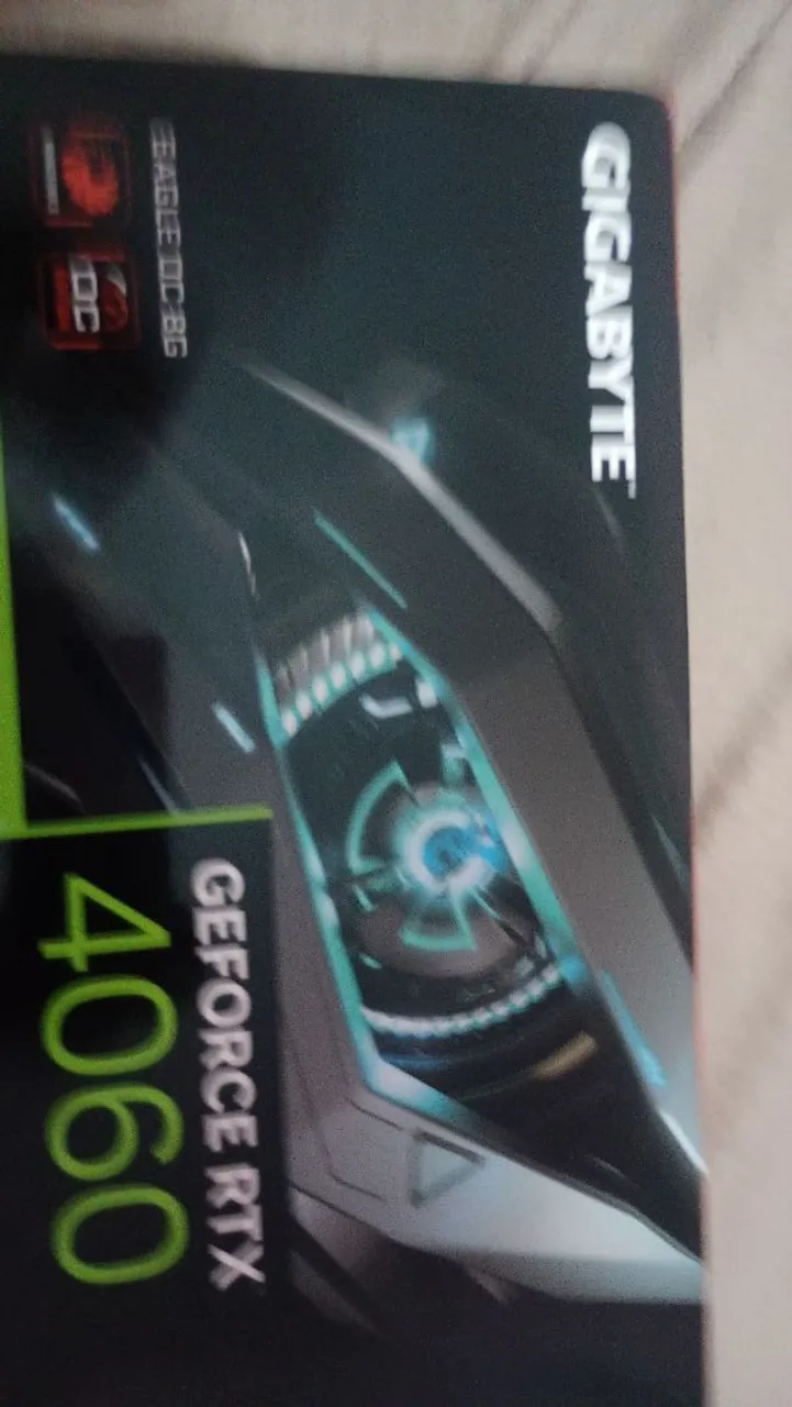 Placa de Vídeo Gigabyte GeForce RTX 4060 Eagle