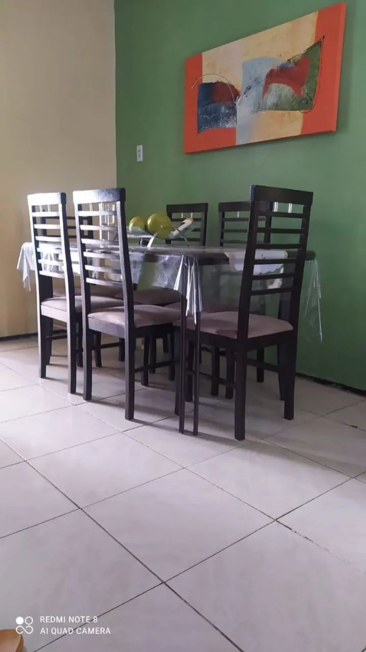 Mesa de Jantar 6 Cadeiras