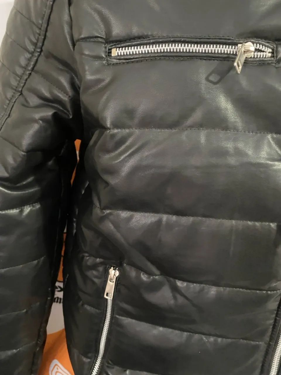 Jaqueta Mr .Kitsch Masculina Preta - Nova! - Foto 3