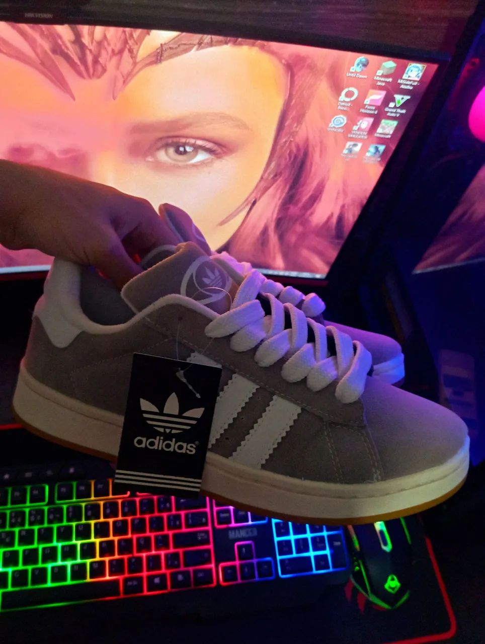 Adidas Campus 00s -Cinza 41 - Foto 4