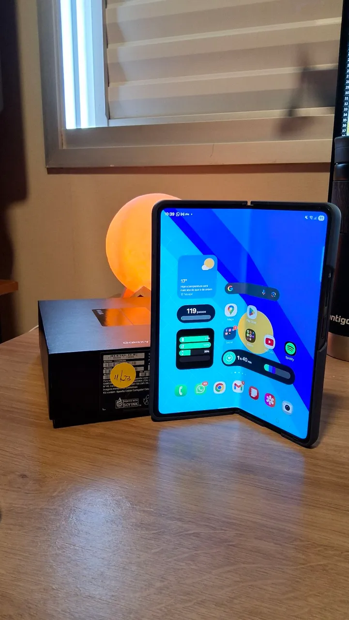 Galaxy Z Fold 5 512GB - Zero, 1 semana de uso - 12 meses de garantia