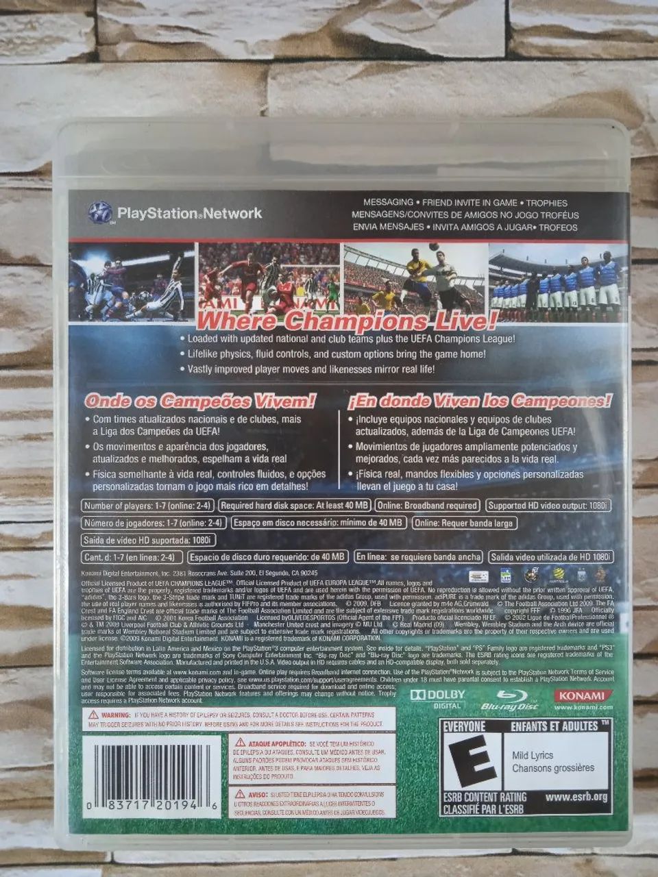 Jogo PS3 PES 2010 - Pro Evolution Soccer  - Foto 3