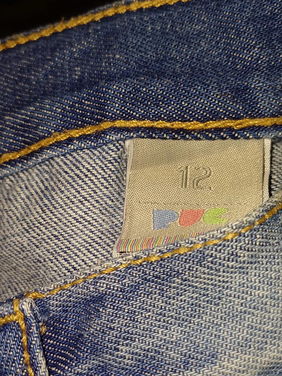 Shorts juvenil Puc Jeans, tam.12. - Foto 4