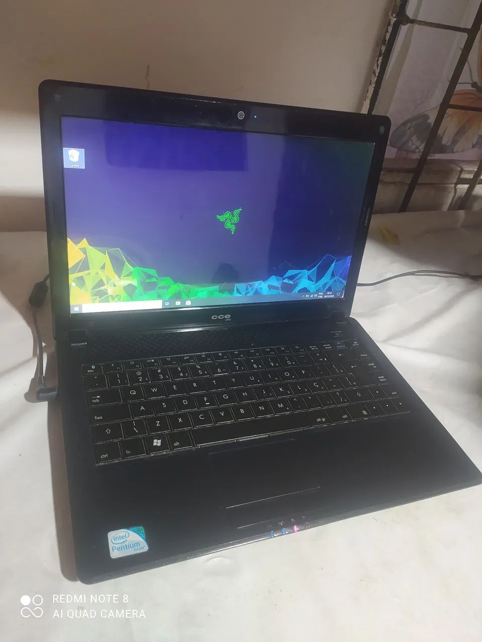 NOTEBOOK DDR3 4GB ACEITO CARTÃO DO GARANTIA 360$ - Foto 2