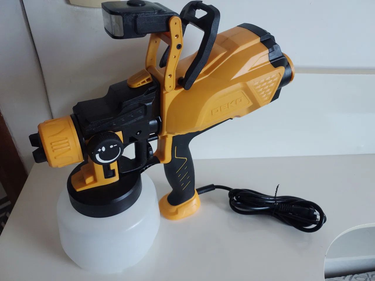 Pistola de pintura eletrica deko 220v - Foto 3