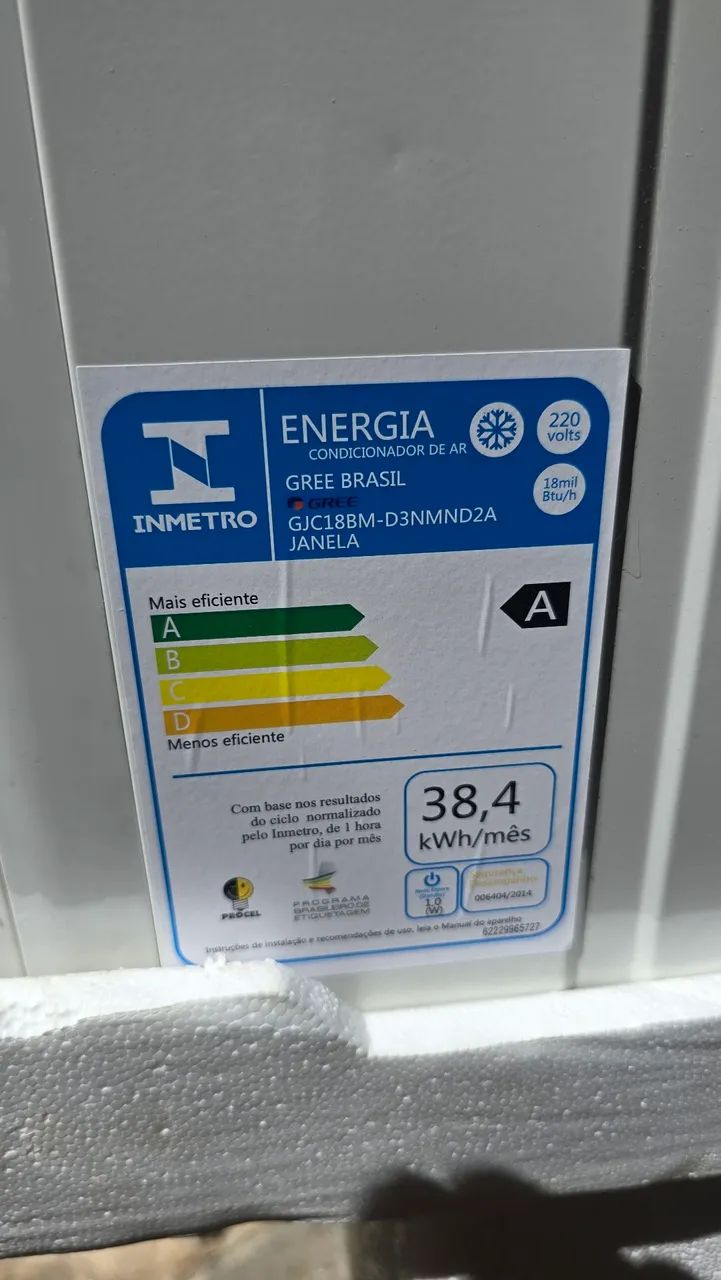 ar condicionado gree 18 mil btus janela novo - Foto 2