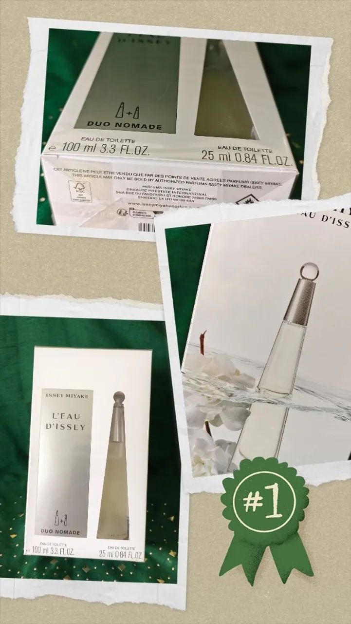 L'Eau d'Issey Duo Nomade Eau de Toilette - kit  com 125ml. - Foto 5