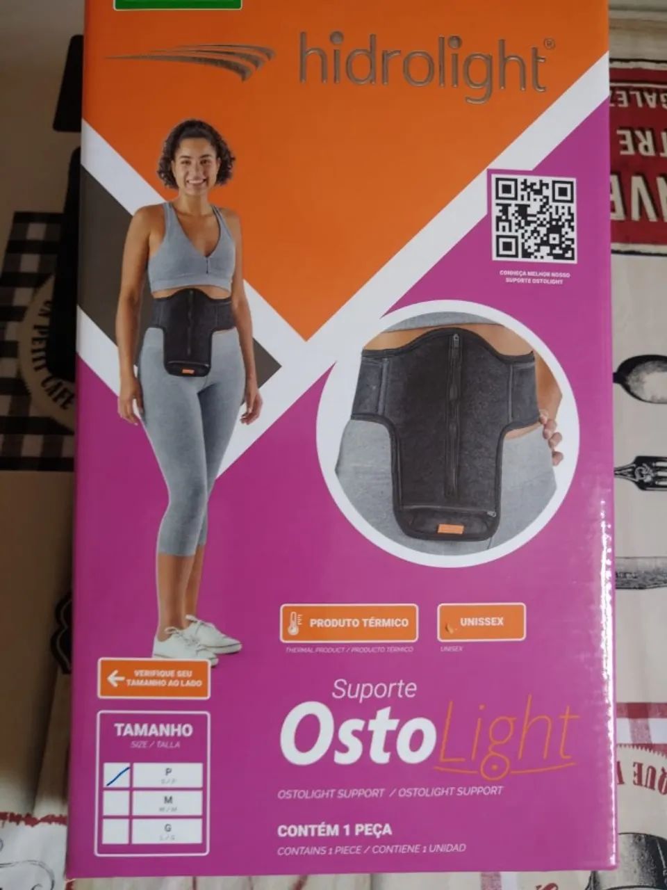 Suporte Para Bolsa De Colostomia Ostolight P