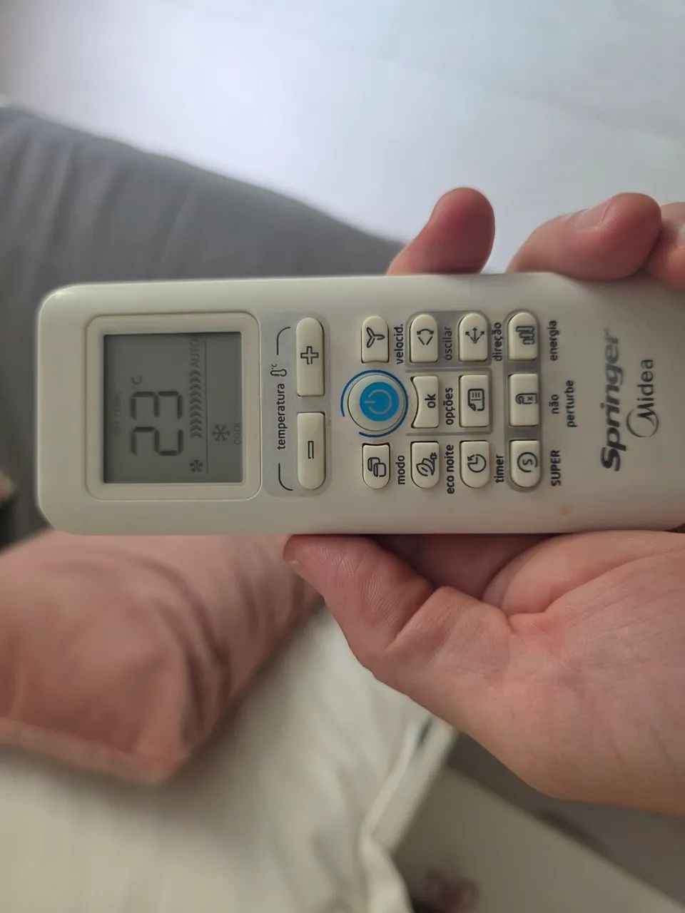 Evaporadora Springer Midea 9.000 BTUs - Unidade Interna + Controle<br> - Foto 4