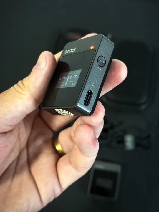 Kit de Microfone Lapela Sem Fio Godox - Foto 5