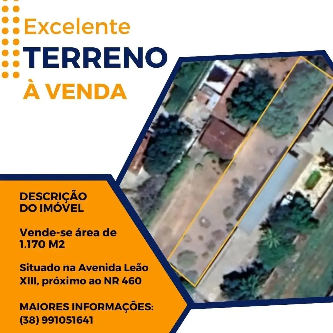 LOTE DE 1.170 m², NA AVENIDA LEÃO XIII