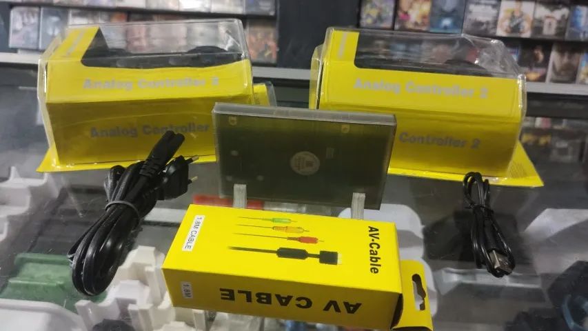 Ps2 com 2 controles e cabos + hd de 160gb 100 jogos  emuladores - Foto 4