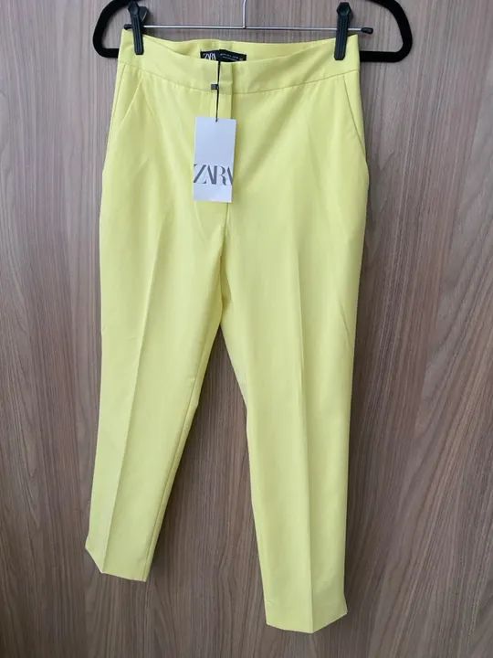 Calça Social Zara Amarela - Foto 2
