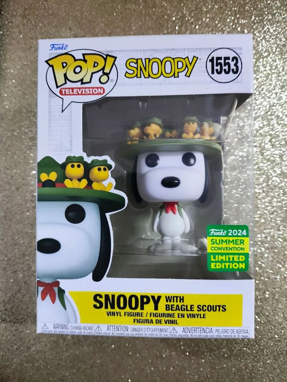 Funko Pop! Snoopy with Beagle Scouts - SDCC 2024