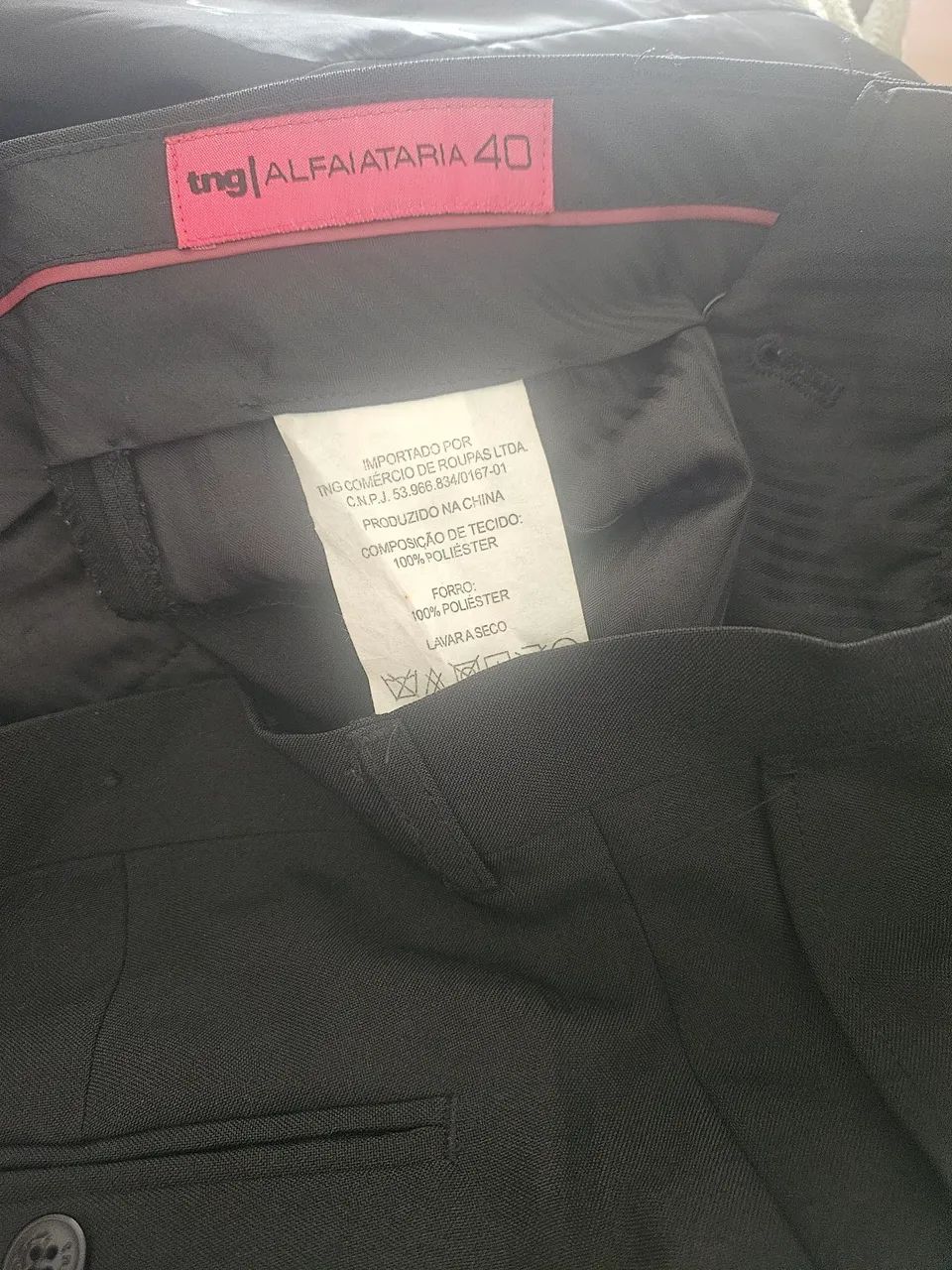 Terno com calça cinto e gravata tudo slim tng - Foto 4