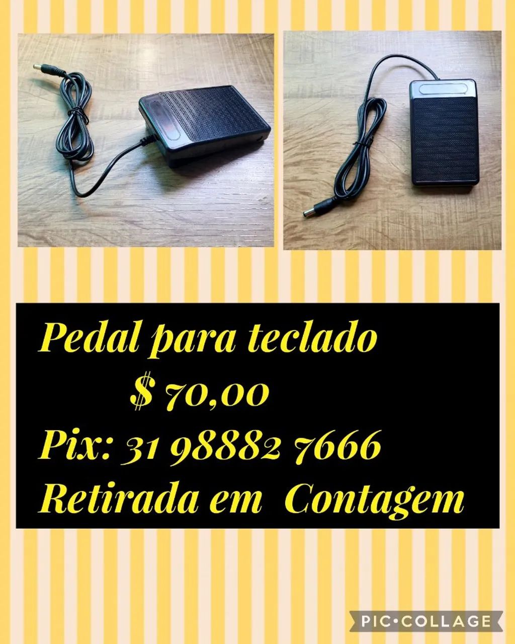 Pedal para teclado 