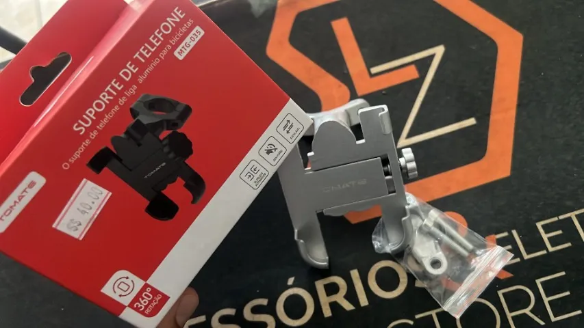 Suporte Universal Celular - Moto Bike - Alumínio