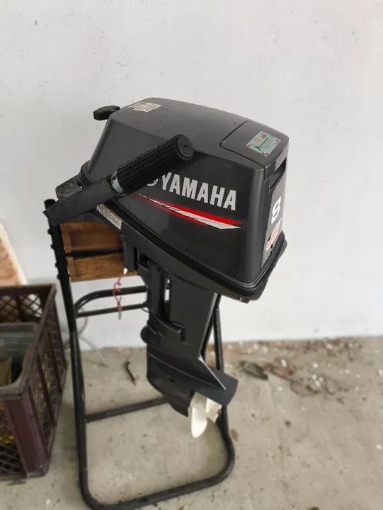 Conjunto Barco de alumínio 4.5mt + Motor Yamaha 8hpFiorio - Foto 5