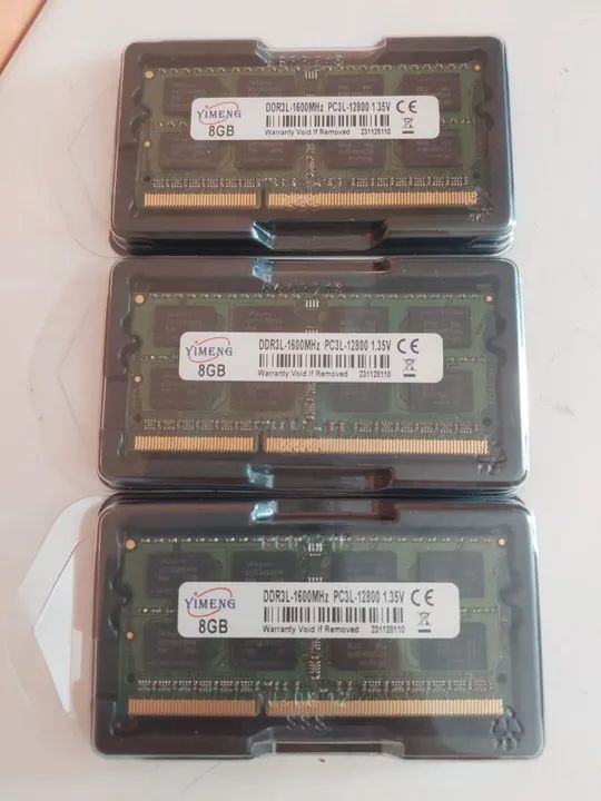 8GB DDR3L RAM MEMORY 1600MHz FOR LAPTOP64374415078403121