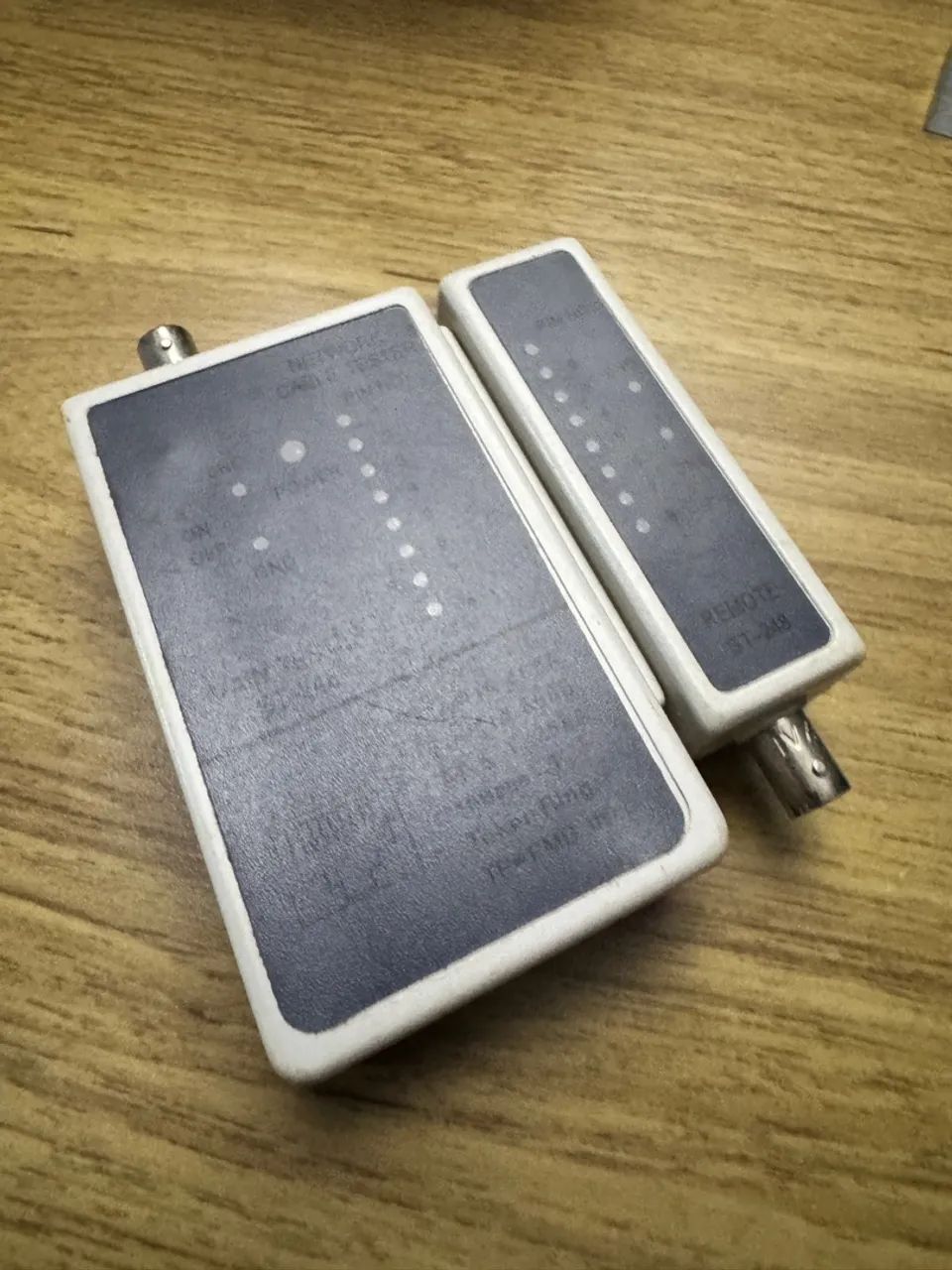 Testador de Cabo de Rede RJ45 BNC usado perfeito - Foto 2
