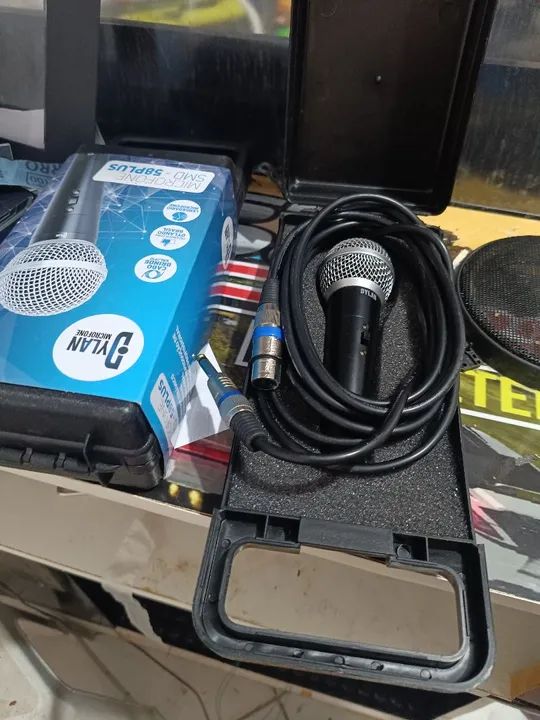 Microfone com Fio D'Ylan - S8Plus - Foto 2