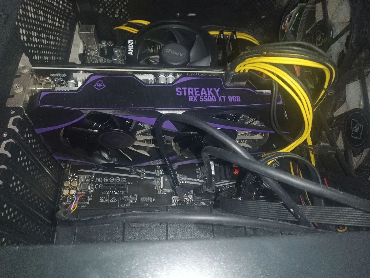 RX 5500XT 8GB 10 meses de uso - Foto 4