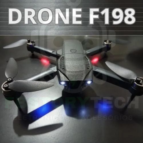 Drone F198 (duas câmeras/motores sem escova)