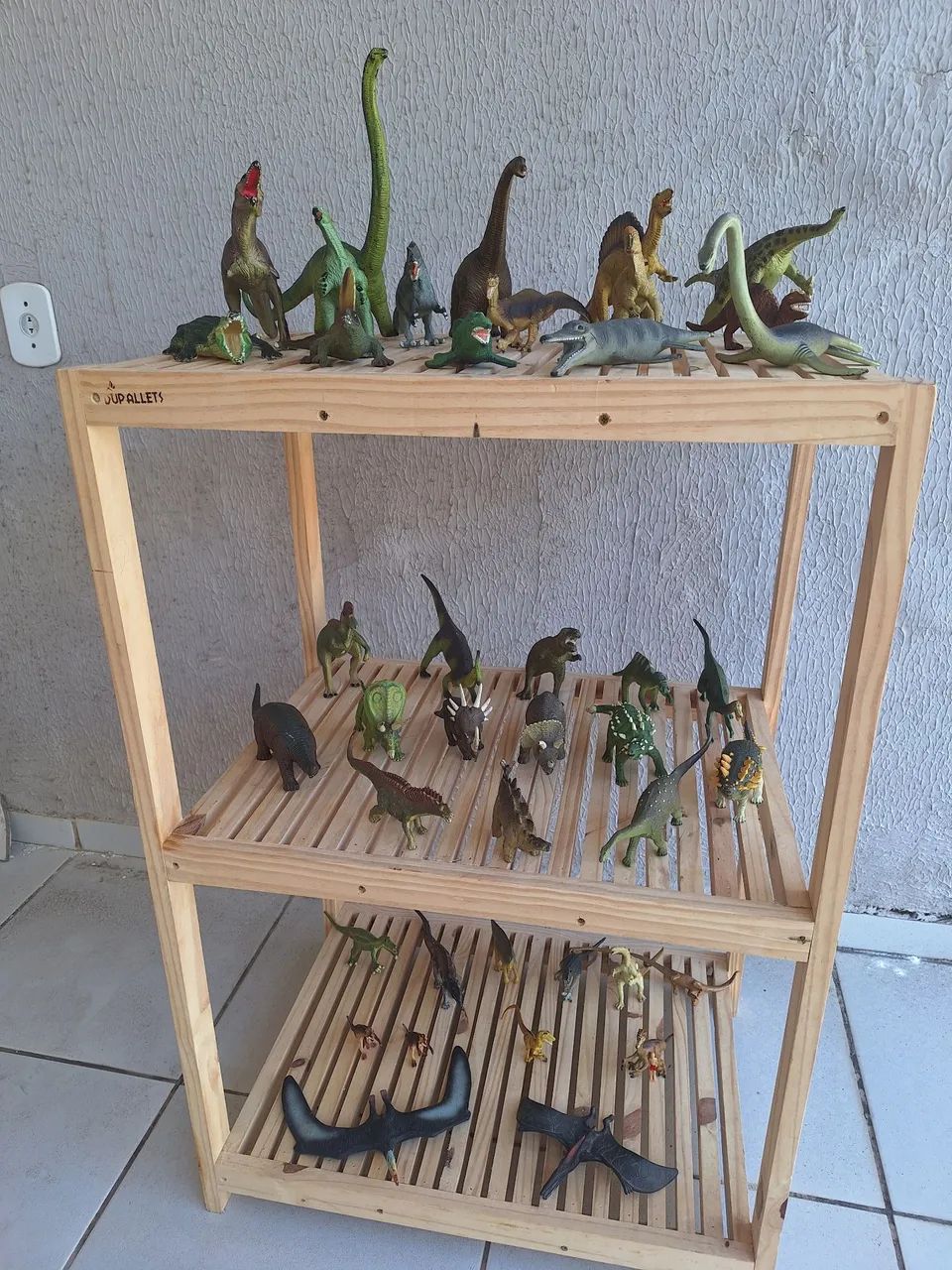 Coleção Completa Dinossauros Salvat - 41 Peças + Miniatura Humana - Raridade!