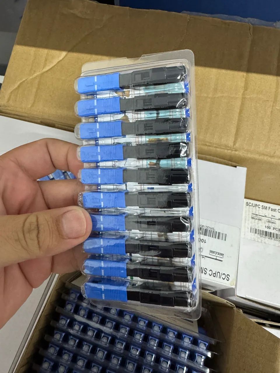 LOTE de 1.600 Conector sc/upc - Foto 3