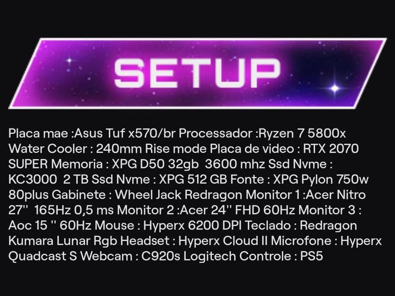 Setup Gamer completo  - Foto 5