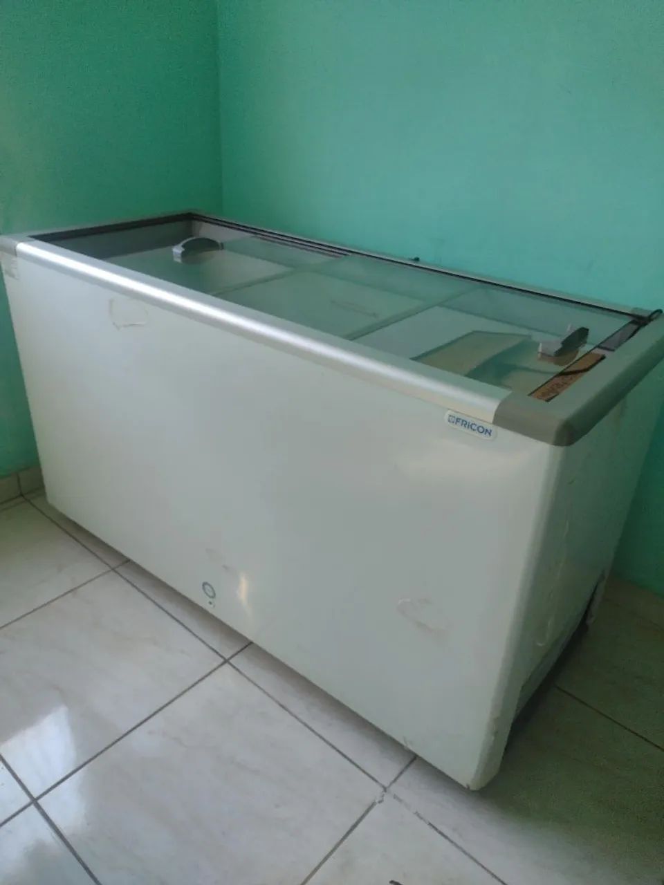 Freezer horizontal tampa de vidro  - Foto 3