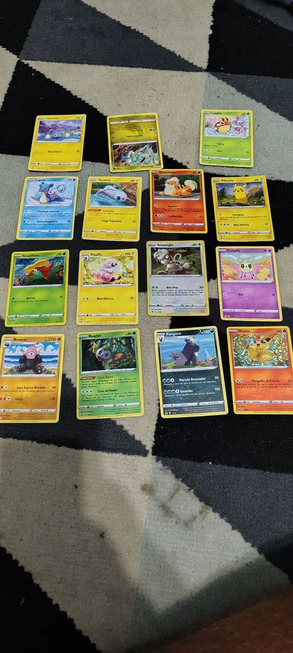 Cartas do pokémon 