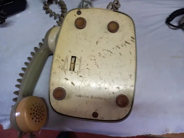 Telefone Antigo Siemens Mesa Gancho Vertical Bege - Foto 4