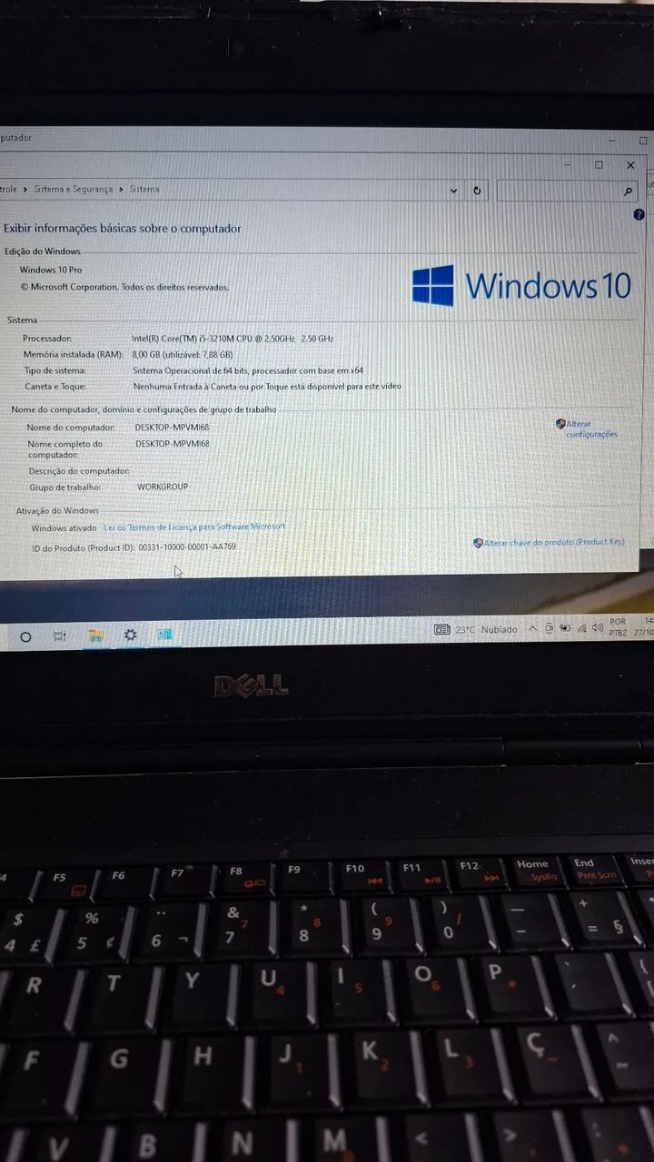 Notebook Dell latitude E5430, com Core i5-3210M 2.50GHz, 8gb ram, hd 500gb e tela 14" - Foto 2